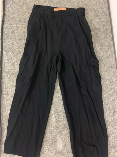 calça cargo colcci preta 40