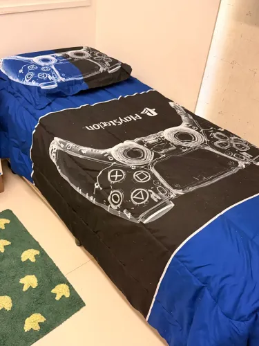 Cama e colchão SIMMONS solteiro COMBO