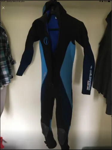 Roupa Mergulho Feminina Neoprene Us Divers Aqualung TAM 4 (M)