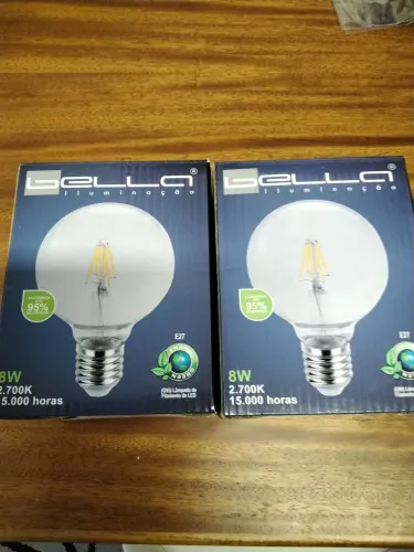 Lâmpada de filamento 8W