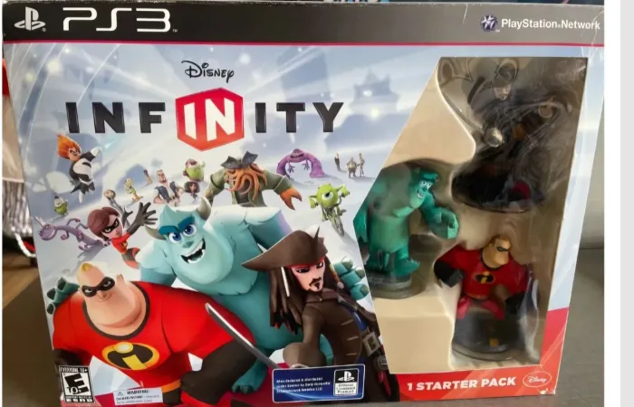Disney infinity 1.0 PS3. Starter Pack! Seminovo - Apenas Venda.