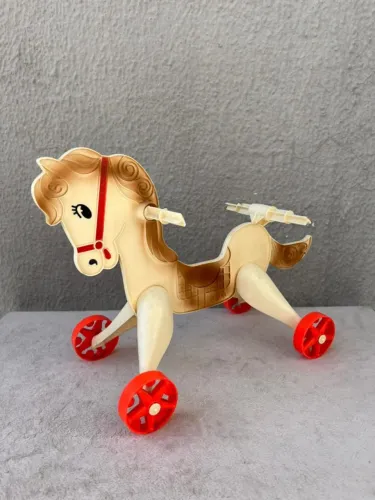 Cavalinho Da Boneca Tippy Estrela Antigo 