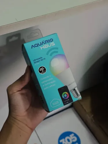 Lâmpada wi-fi Smart Aquário Haus 
