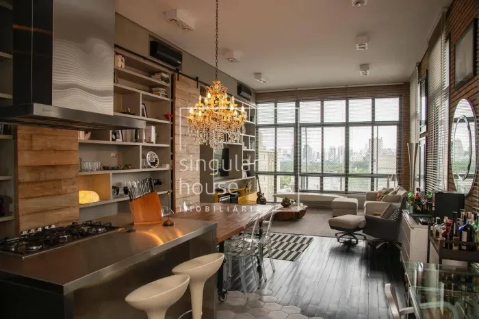 Apartamento com 158 m² e 2 suítes à venda no bairro Itaim Bibi.