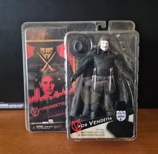 NECA V de vingança (V for Vendetta) lacrado!