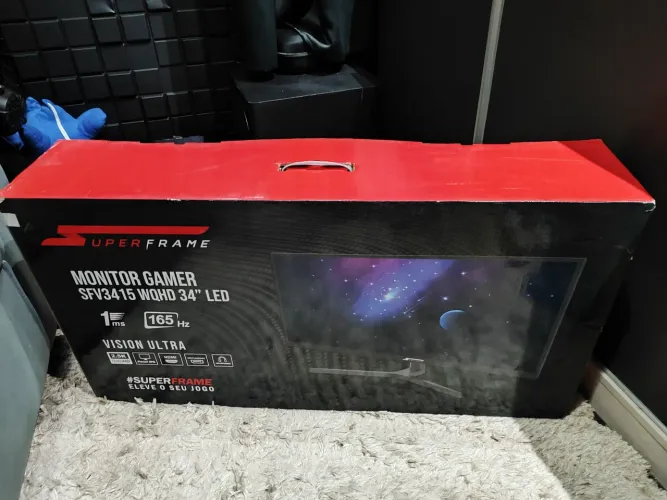 Monitor superframe 34" IPS HDR
