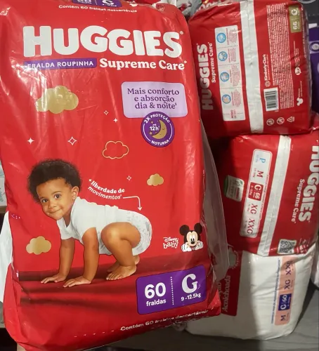 Fraldas Huggies G