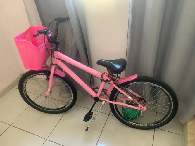 Bicicleta Rosa