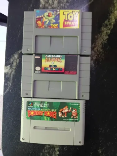 Fitas super Nintendo