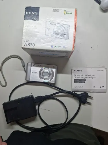 Cybershot dsc-w830 em perfeito estado 20.1 na caixa com carregador