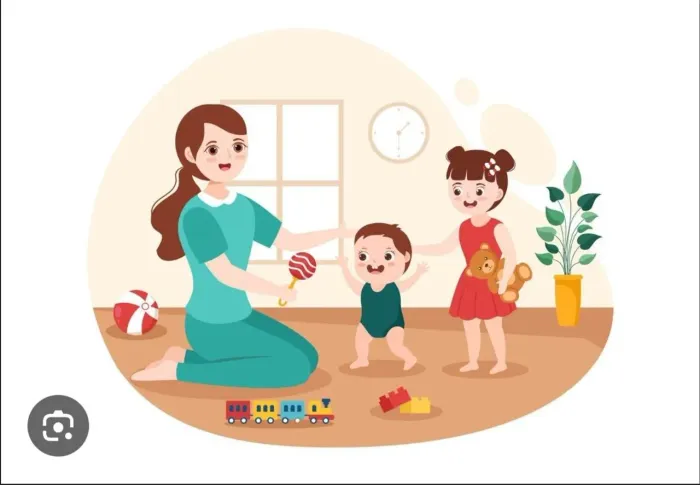 Trabalho como babá na minha residência 