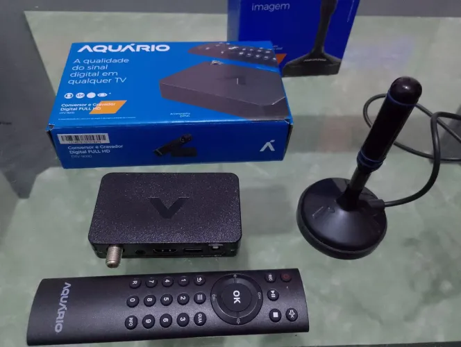 Conversor tv digital com HDMI + antena digital interna