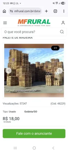Vender paletes 