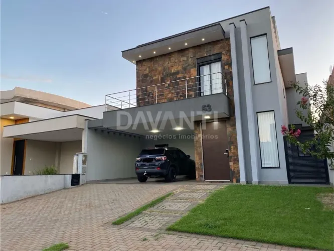 Casa à venda no Condomínio Residencial Club Portinari em Paulínia na Imobiliária Davanti.