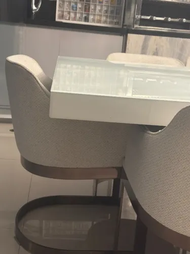 Mesa de jantar e 8 poltronas 