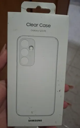 Capa S23 FE transparente de acrílico