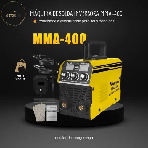 MÁQUINA DE SOLDA INVERSORA MMA-400