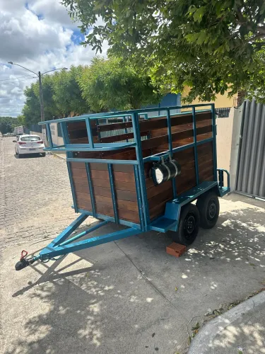 Reboque para transportar animas