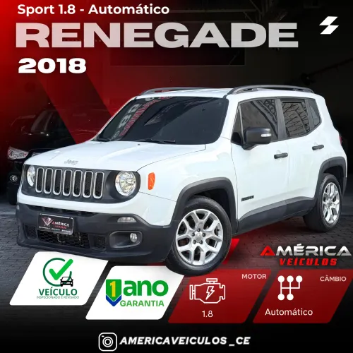 Jeep Renegade Sport 1.8 4X2 Flex 16V Aut. 2018