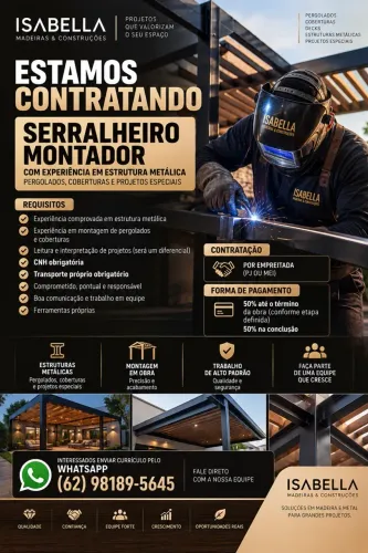 Serralheiro R$ 6.000,00