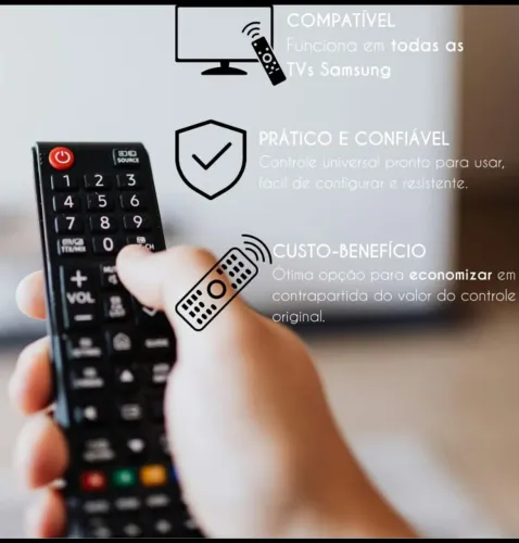 Controle remoto para TV