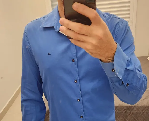 Camisa Social Slim Angelo Bertoni