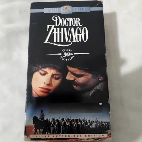 Vhs Em Inglês Dr Zivago p/profs ou fluentes SEM LEGENDA EDIÇÃO RARA TOP