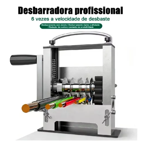 Máquina de descascar fio