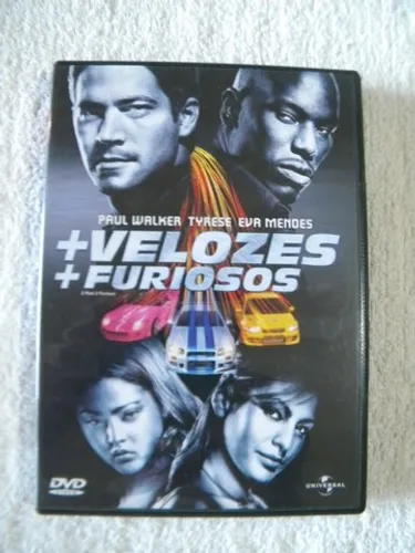 Dvd + Velozes + Furiosos Original (Impecável).
