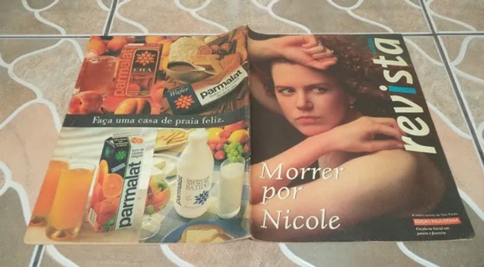 Revista Da Folha 4 Fevereiro 1996. Morrer Por Nicole Kidman. Para Colecionadores.