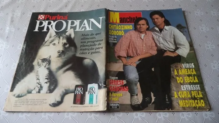 Revista Manchete 20 Maio 1995 Capa Chitãozinho E Xororó. Para Colecionadores.