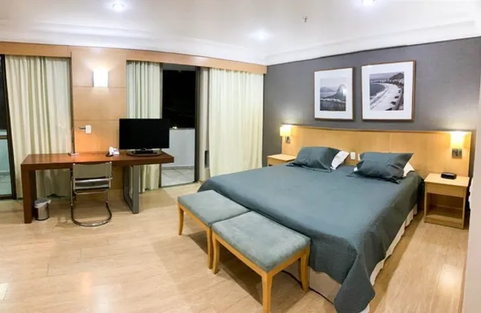 Suite privativa no Mediterraneo Flat Barra da Tijuca