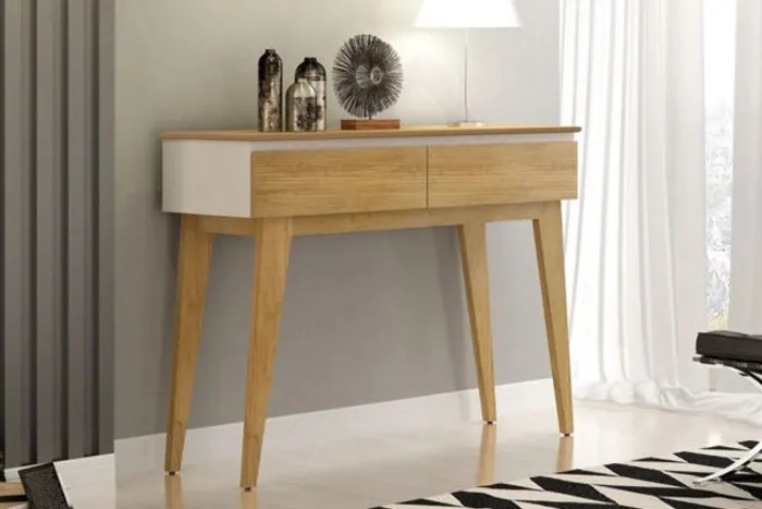 Aparador Belíssima Cinamomo/Off White Frete Grátis - Até 12x S/ Juros
