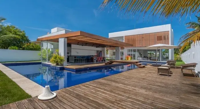 Casa Alto luxo no Condomínio Interlagos,  Acesso a praia privativa 