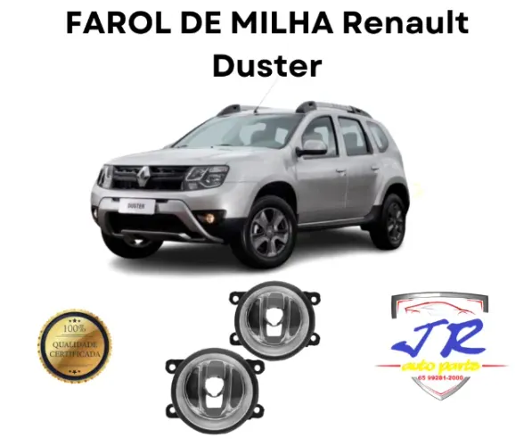 Par Farol Milha Duster 2017