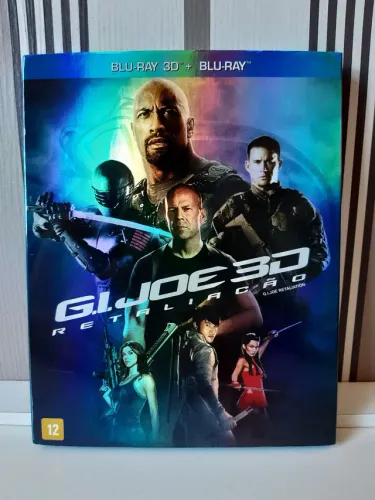 Blu-ray GI Joe Retaliação 2D+3D