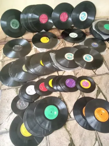 Disco de vinil para decoração 