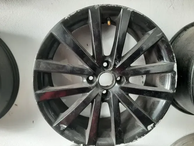Roda aro 17 voyage Power preta jogo 4x100 usadas 