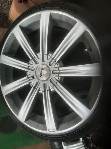 Roda aro 17 Tsw palitada Prata Ford New Fiesta 4x108 