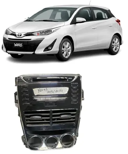 Radio Cd Original Toyota Yaris 2019 Com Moldura