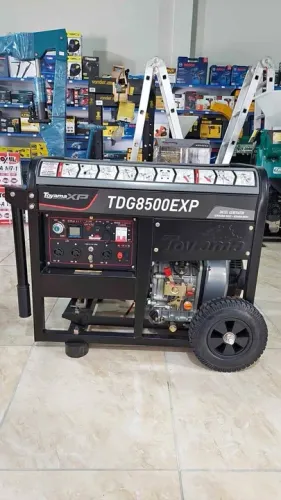 Gerador de energia 7kva a Diesel C/ Partida Elétrica monofásico - Toyama