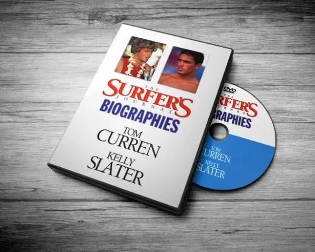 DVD Surf Biographies: Tom Curren And Kelly Slater - Novo/Lacrado