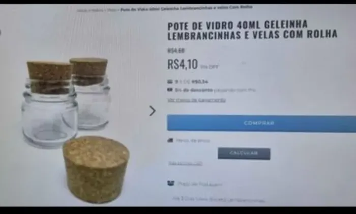 lembrancinhas, 45 unidades com tampa de rolha