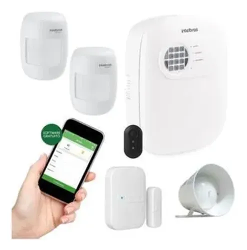Kit alarme residencial/comercial 