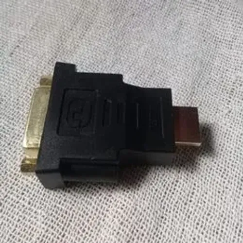 Adaptador conector Dvi Digital fémea 24+5 para HDMI macho.