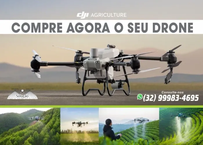 Drones pulverizadores dji t25, t50, t70 e t100