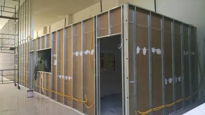 Drywall steel frame Gesso estruturado acartonado