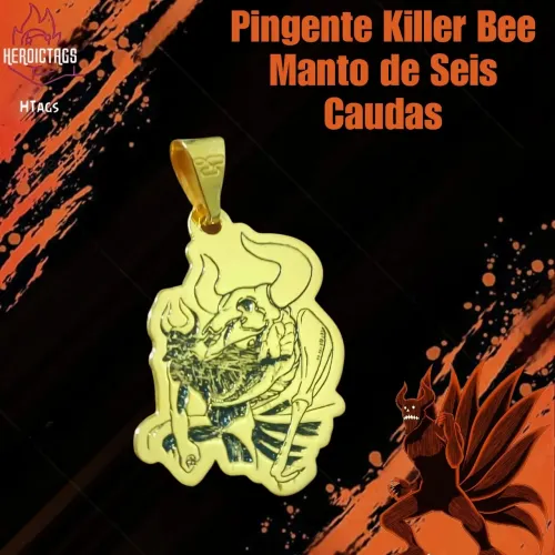 Pingente Killer Bee - Manto de Seis Caudas
