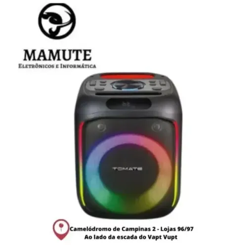 Caixa de som Tomate 80w MTS-1003
