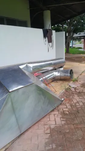 Tubulação de Exaustão para Coifa Industrial